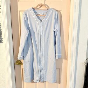 Blue Carole Hochman winter nightgown
